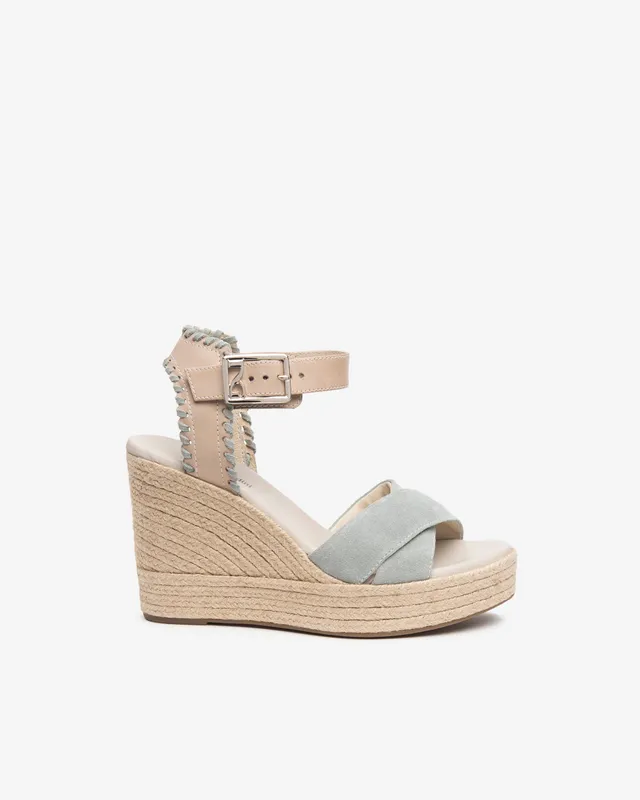 NeroGiardini Sandales Femme Cuir Compensées 10 cm