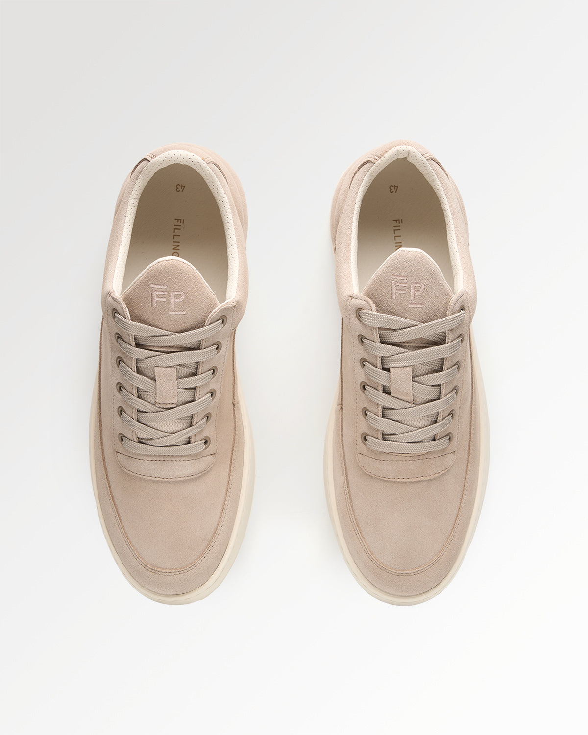 Filling Pieces Low Top sneakers suède Pure cuir confort