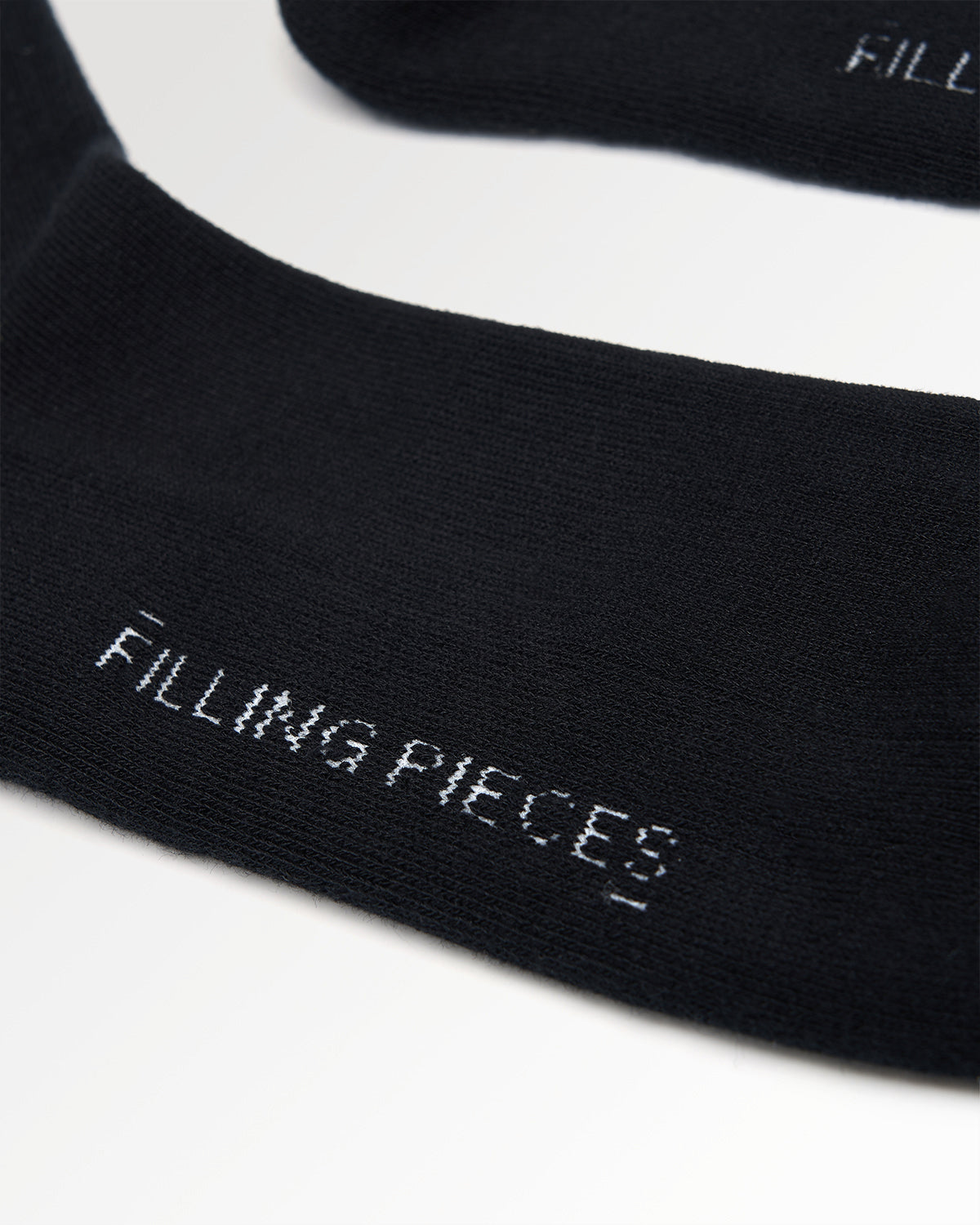 Filling Pieces Patch chaussettes noires coton