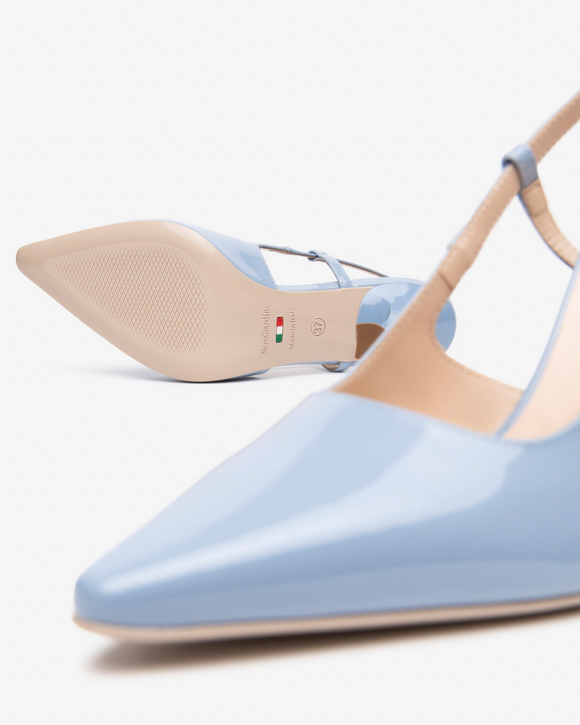 NeroGiardini Slingbacks Femme Vernis Premium Taille 38