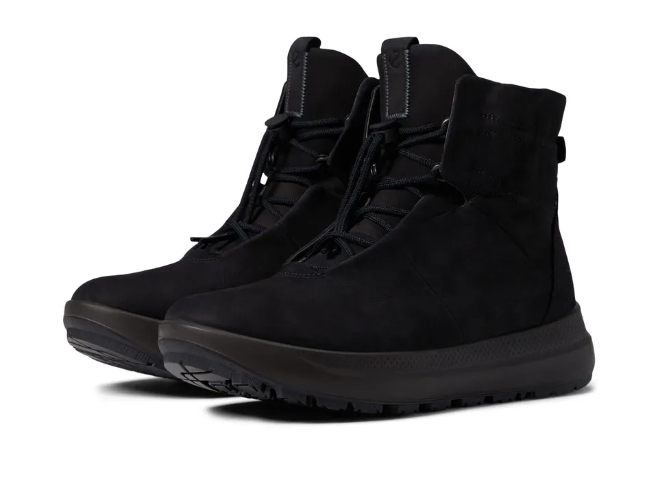 ECCO Solice bottes femme noir mi-hautes hiver