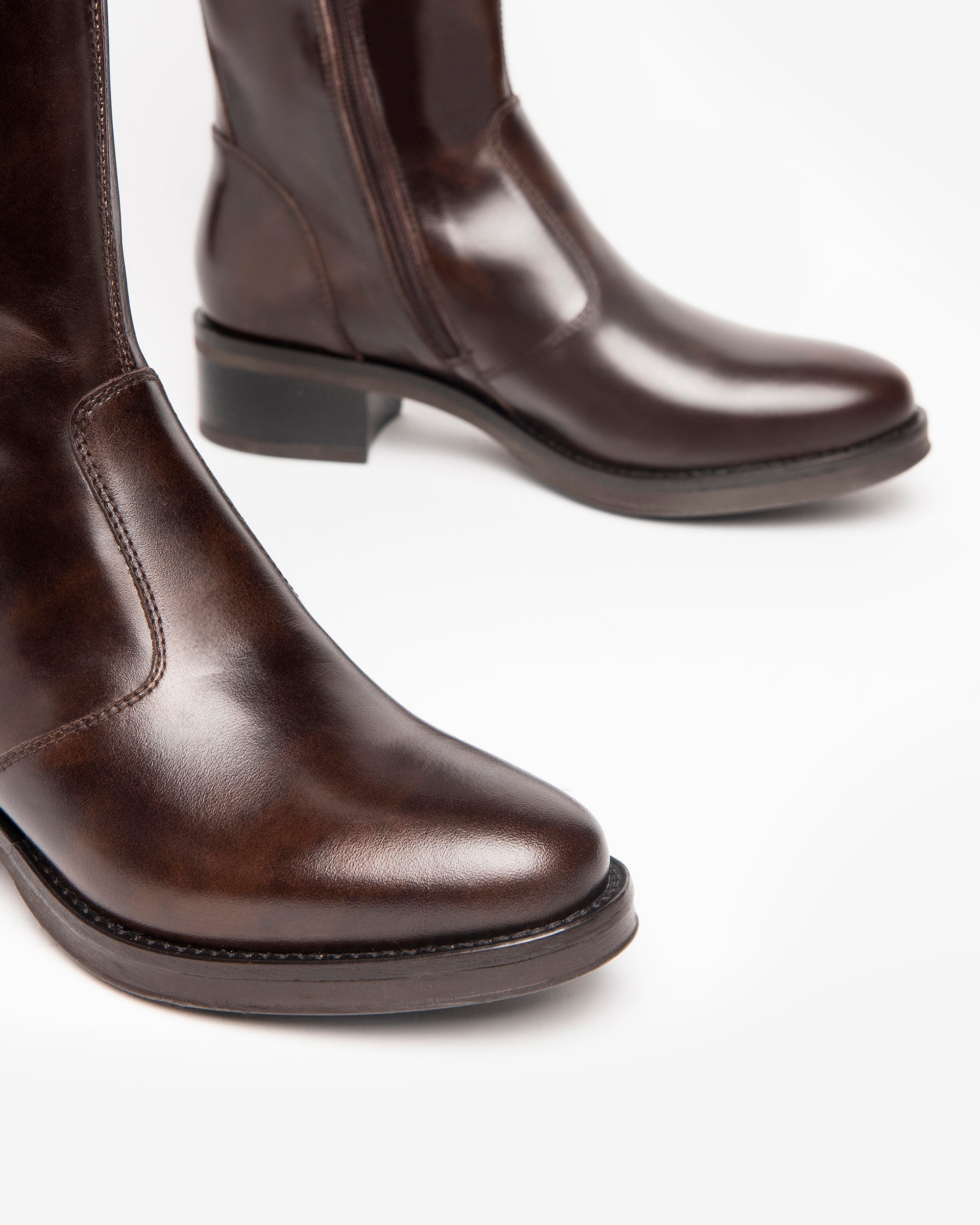 NeroGiardini Bottes Cuir Femme Confort 35-41 Italie