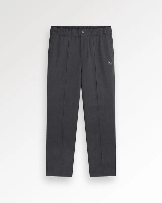 Filling Pieces Coach Pants pantalon laine gris