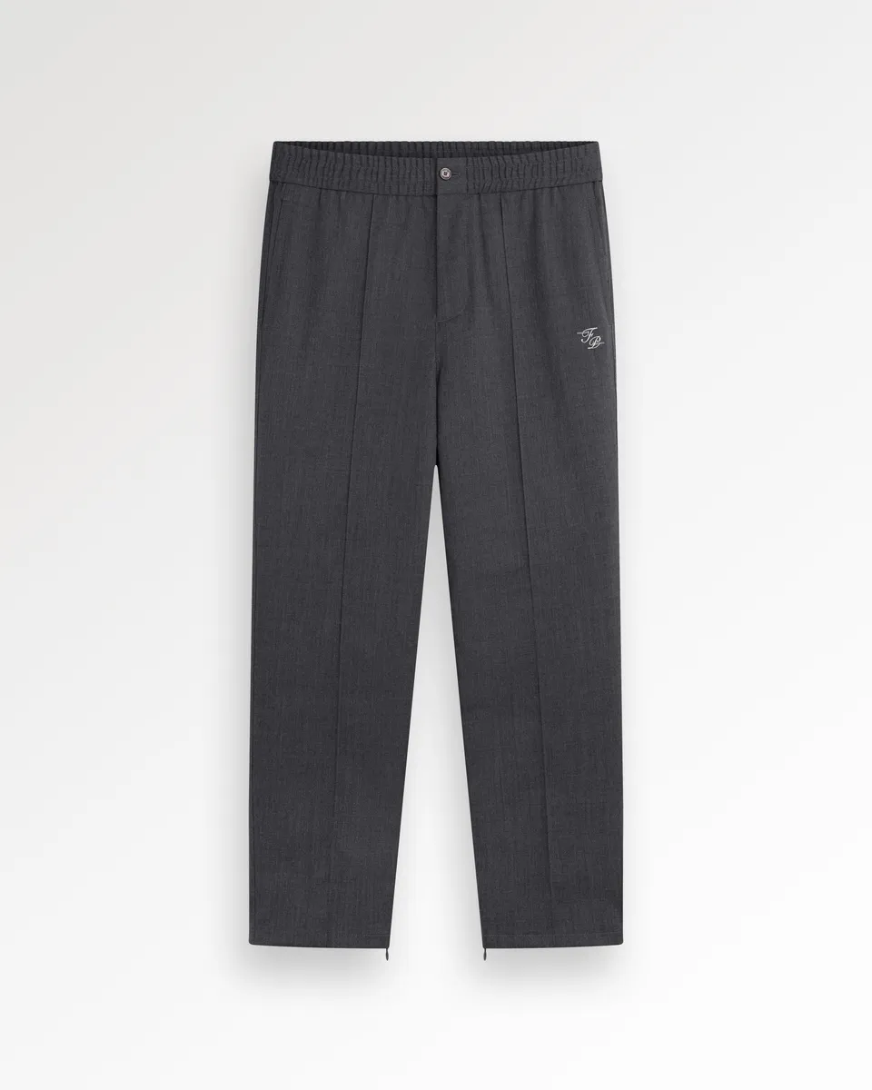 Filling Pieces Coach Pants pantalon laine gris