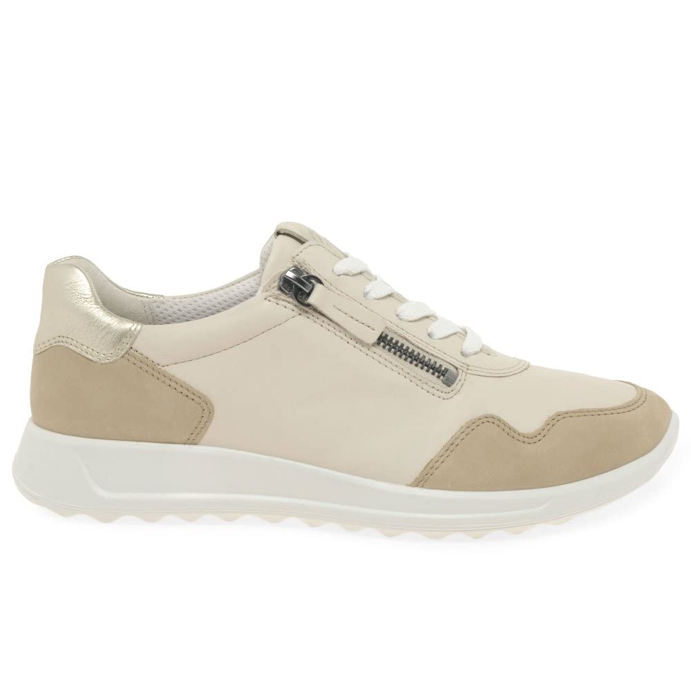 ECCO Flexure Runner baskets femme beige 35 EU fermeture éclair