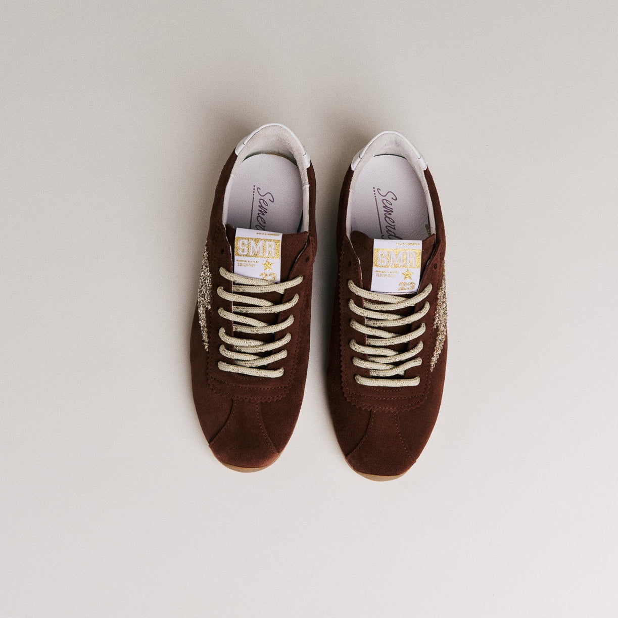 SMR Baskets Cassie D622 daim marron