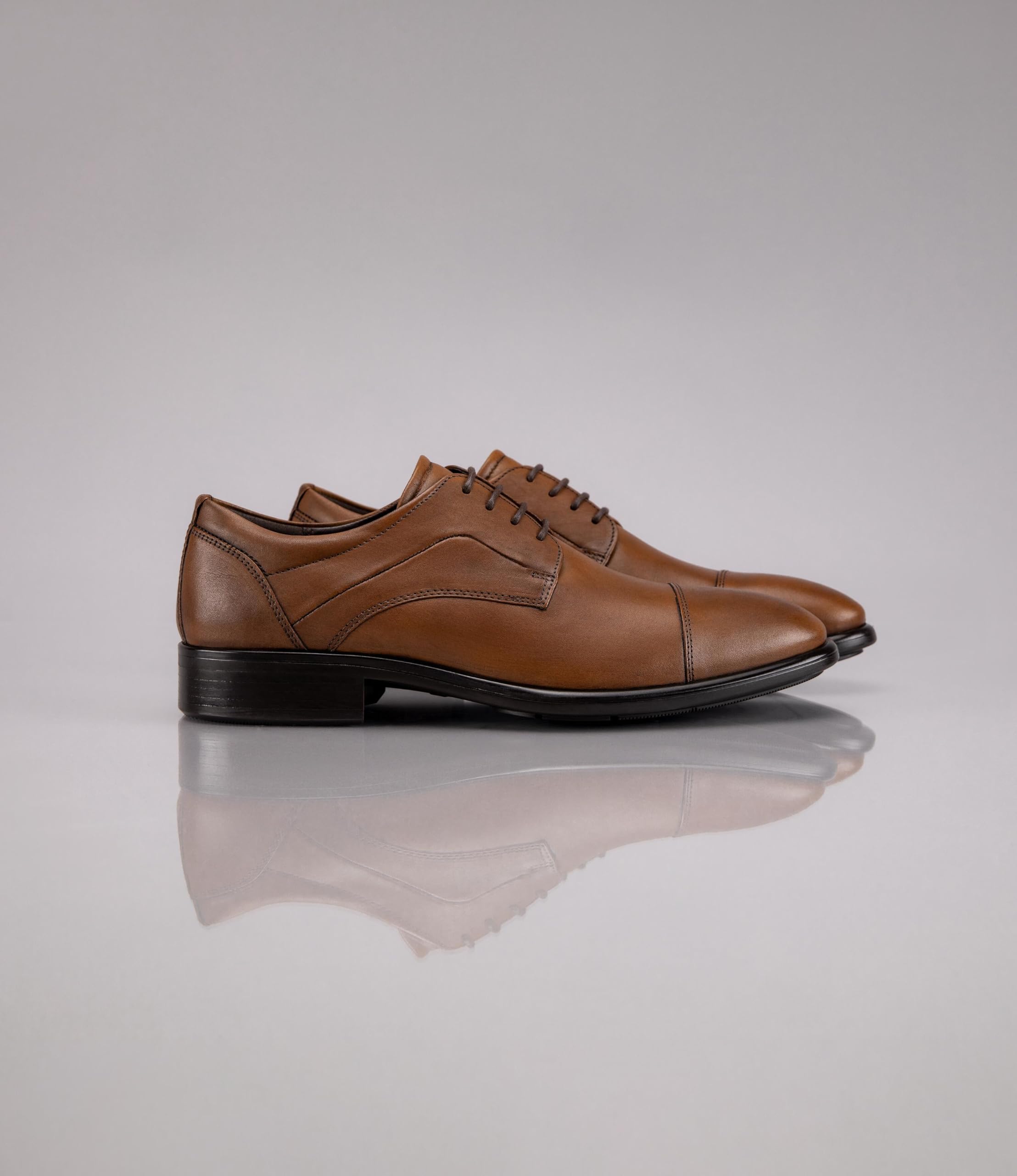 ECCO Citytray derby homme 40 EU ambre cuir