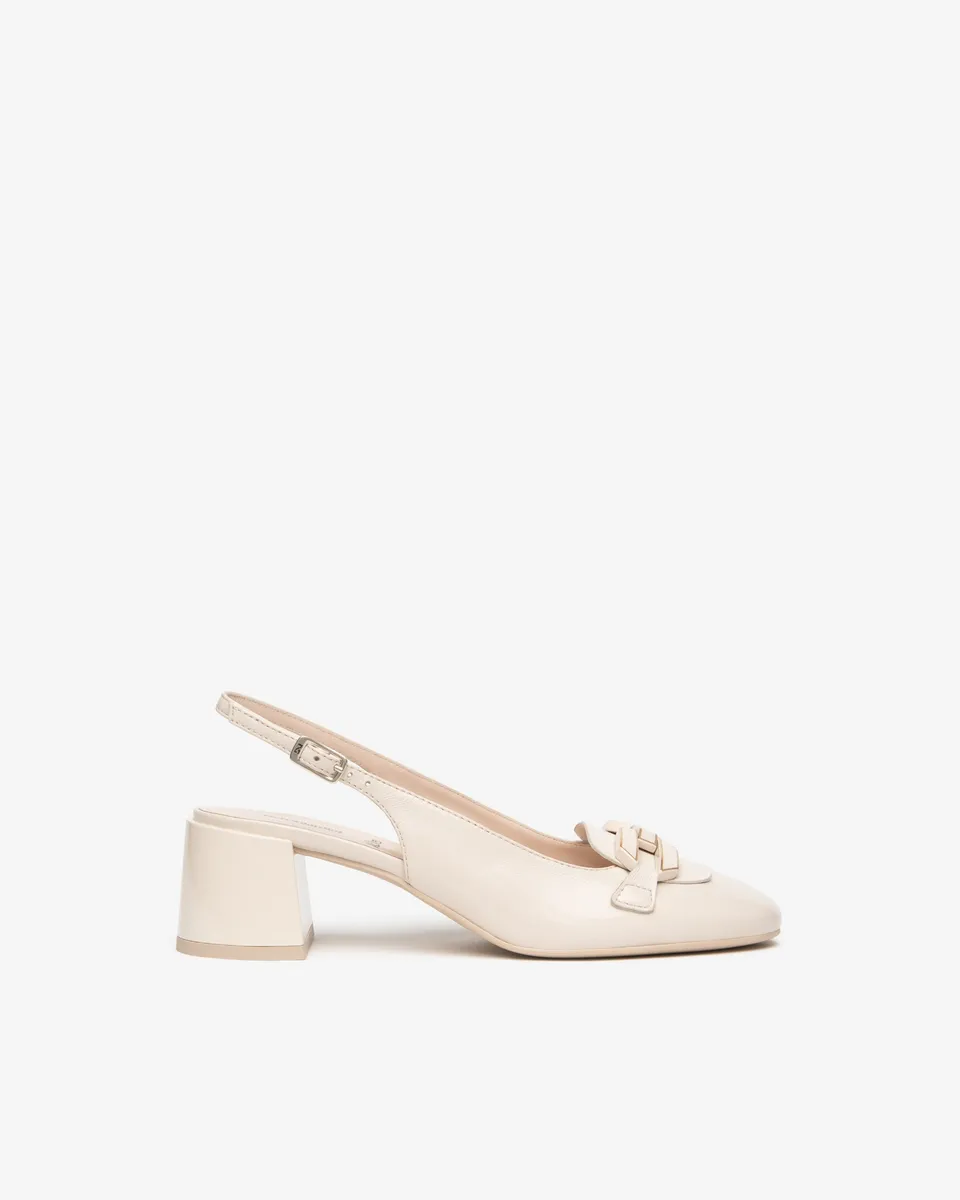 Nerogiardini Slingbacks Cuir Femme Made in Italy