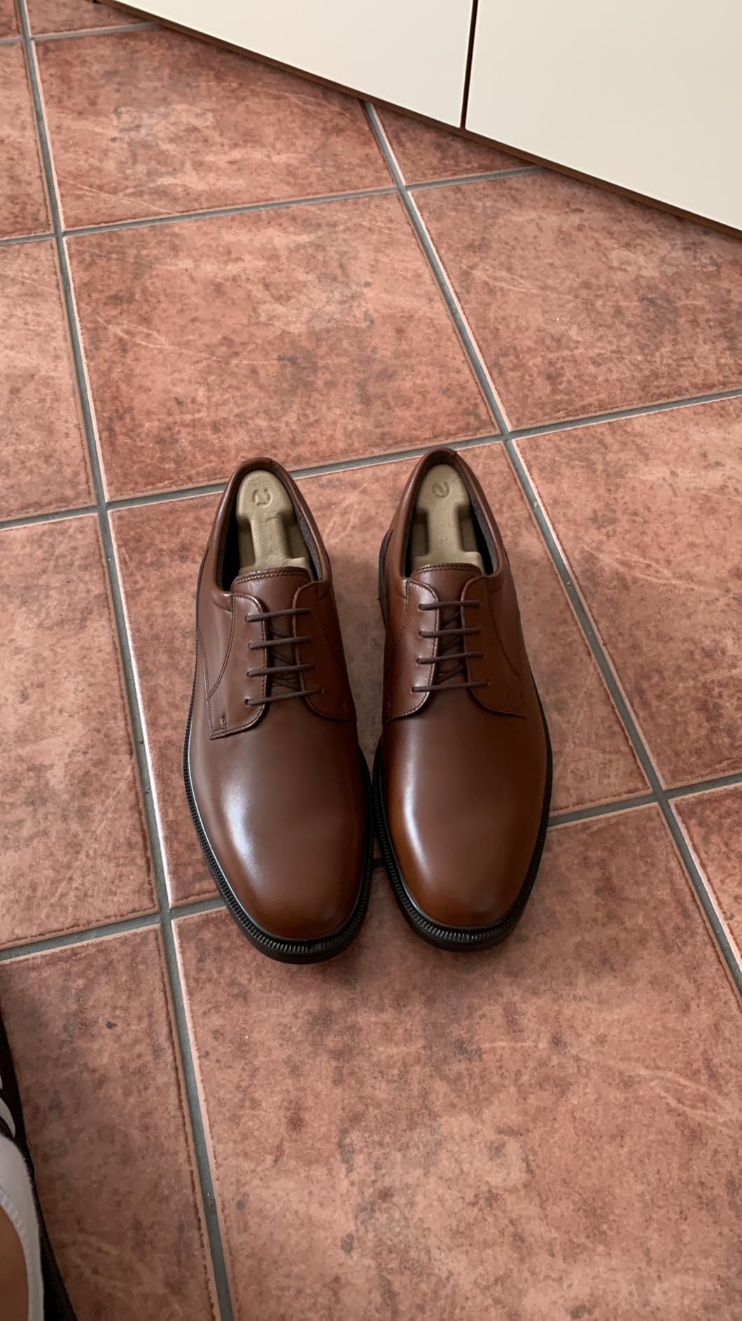 ECCO Maitland Derby Homme Cuir Noir 42 EU Imperméable