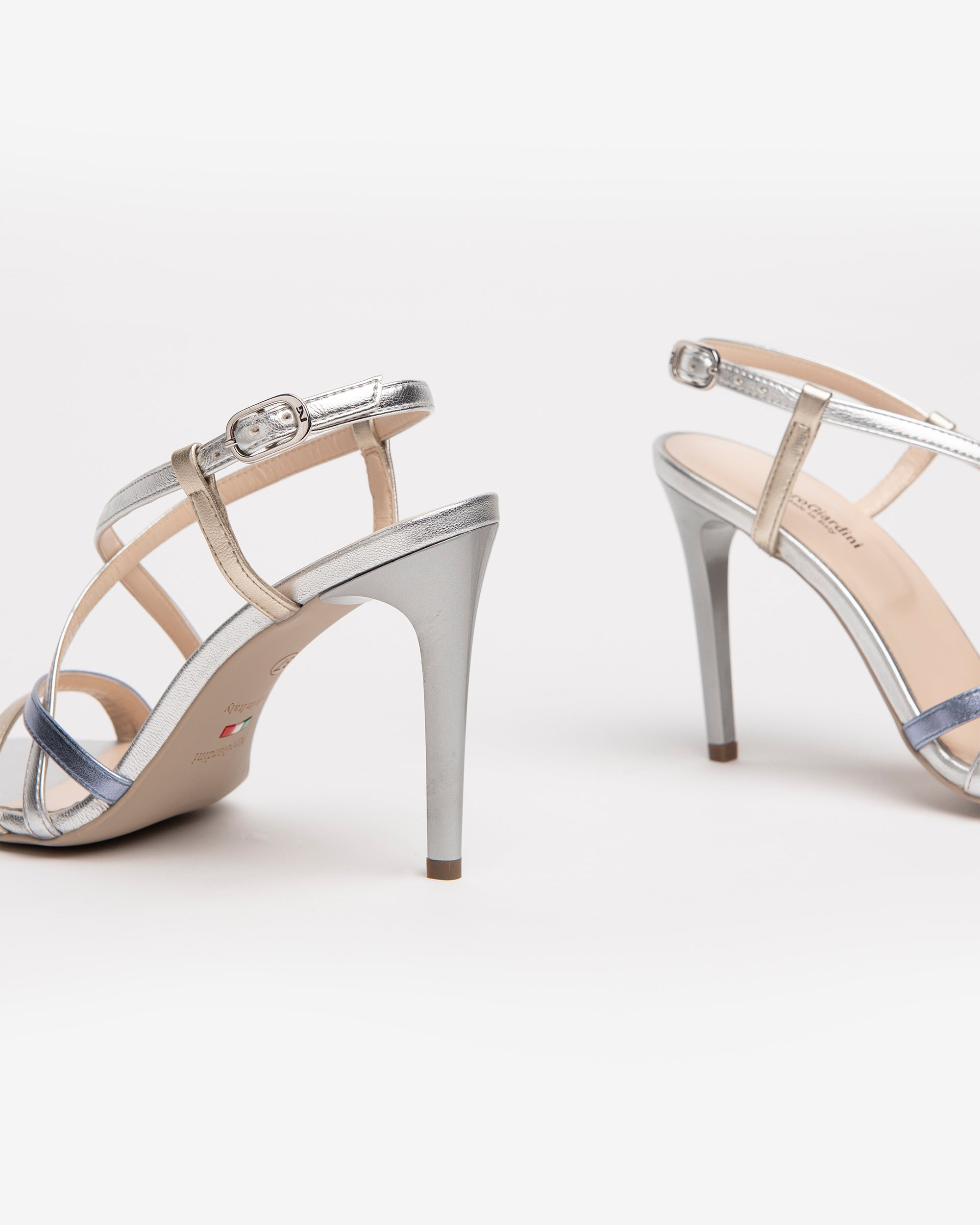 NeroGiardini Sandales femme cuir talon stiletto 9,5 cm 35-41