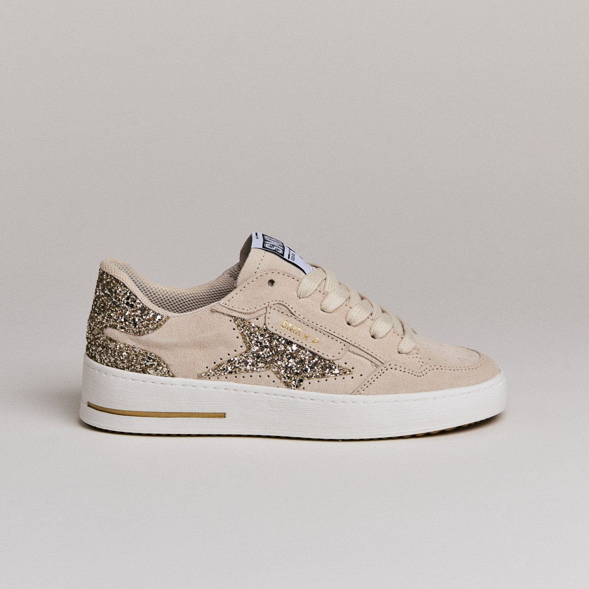 SMR Semerdjian Ale D612 basket daim beige or