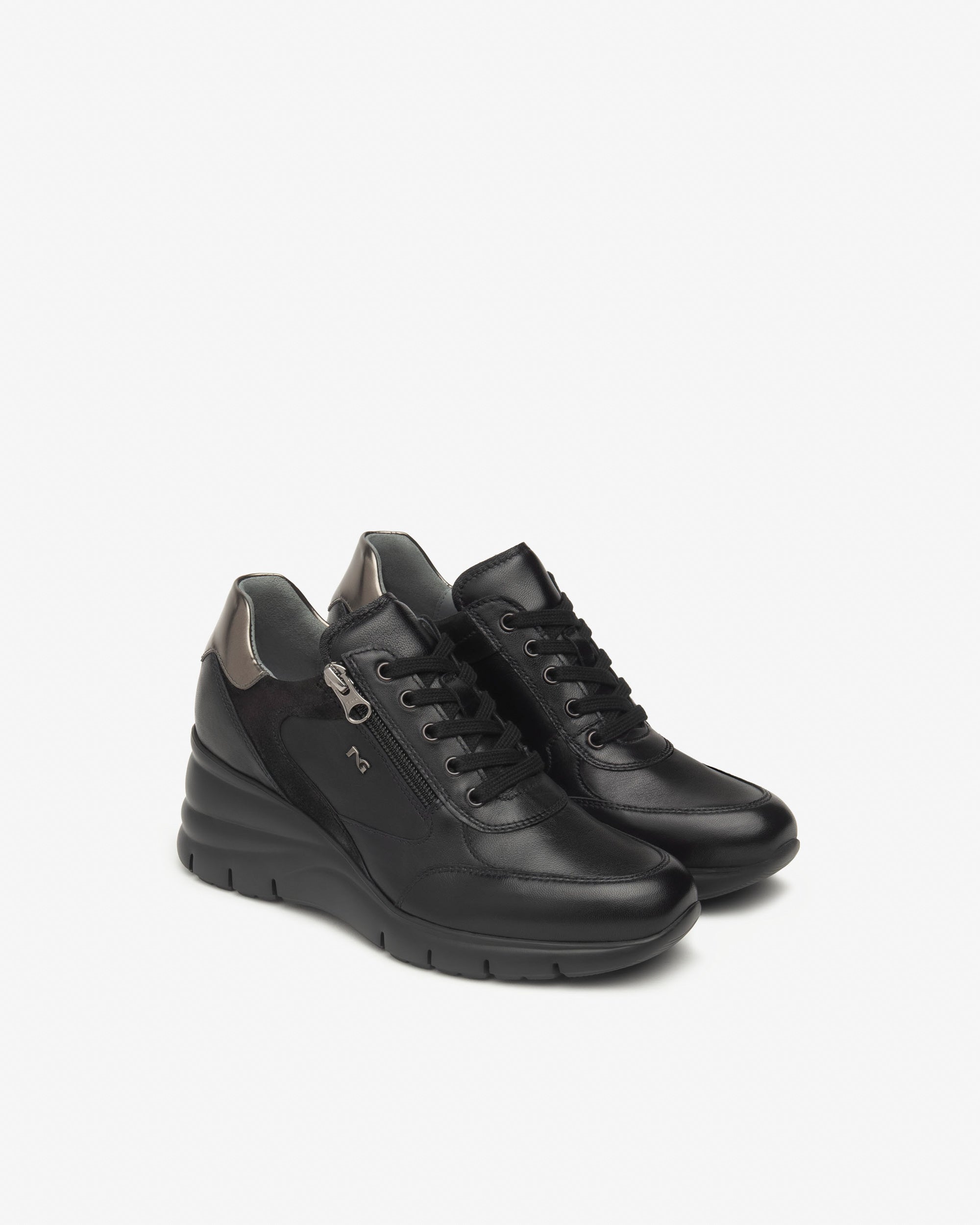 NeroGiardini Sneakers Femme Cuir DryGo Memory Confort