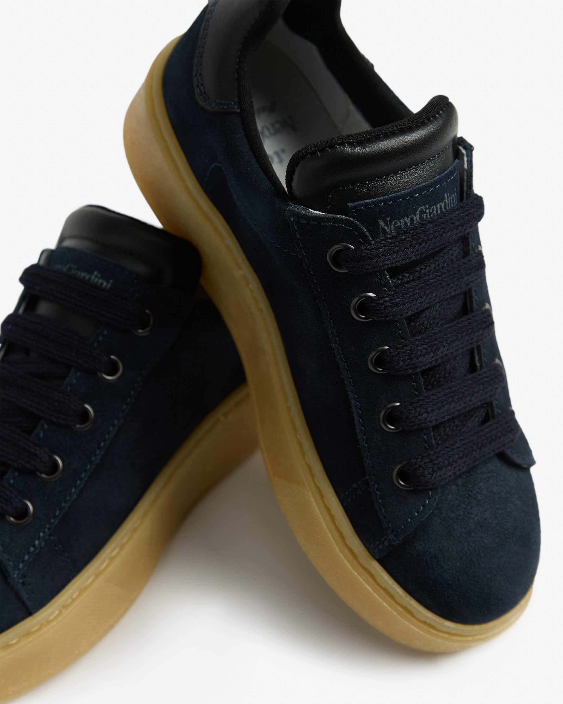 NeroGiardini Sneakers Teen garçon cuir velours 31-39