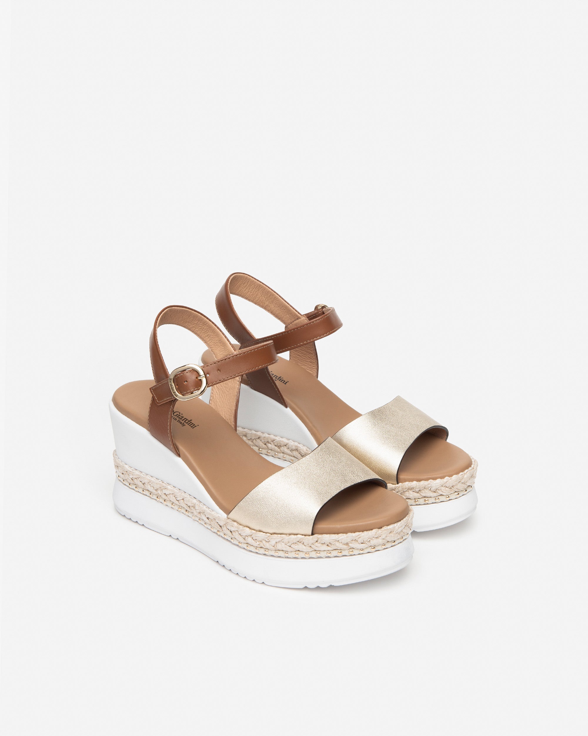 NeroGiardini Sandales Femme Cuir Italie Été