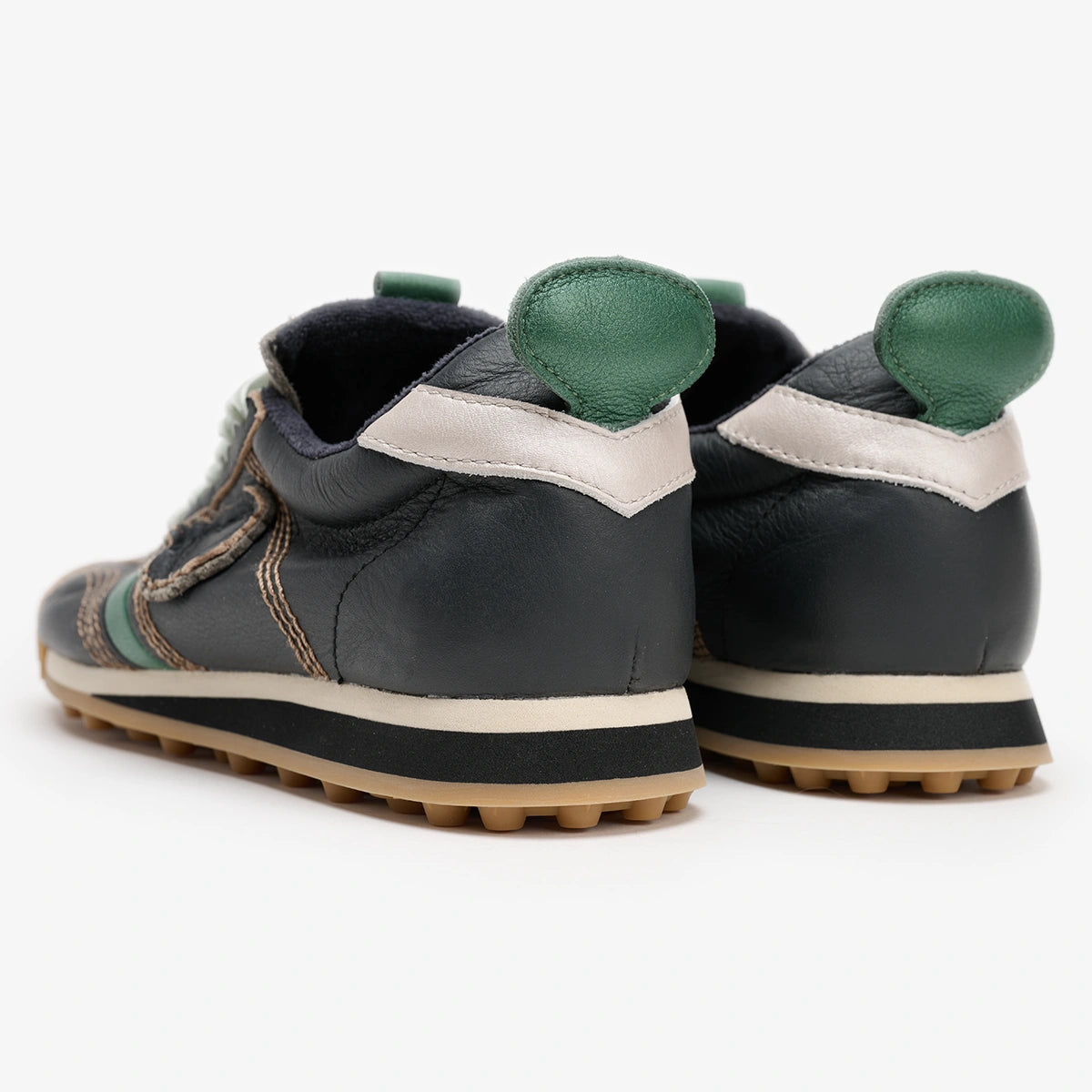 Satorisan Stardust Premium EVO baskets cuir femme Black