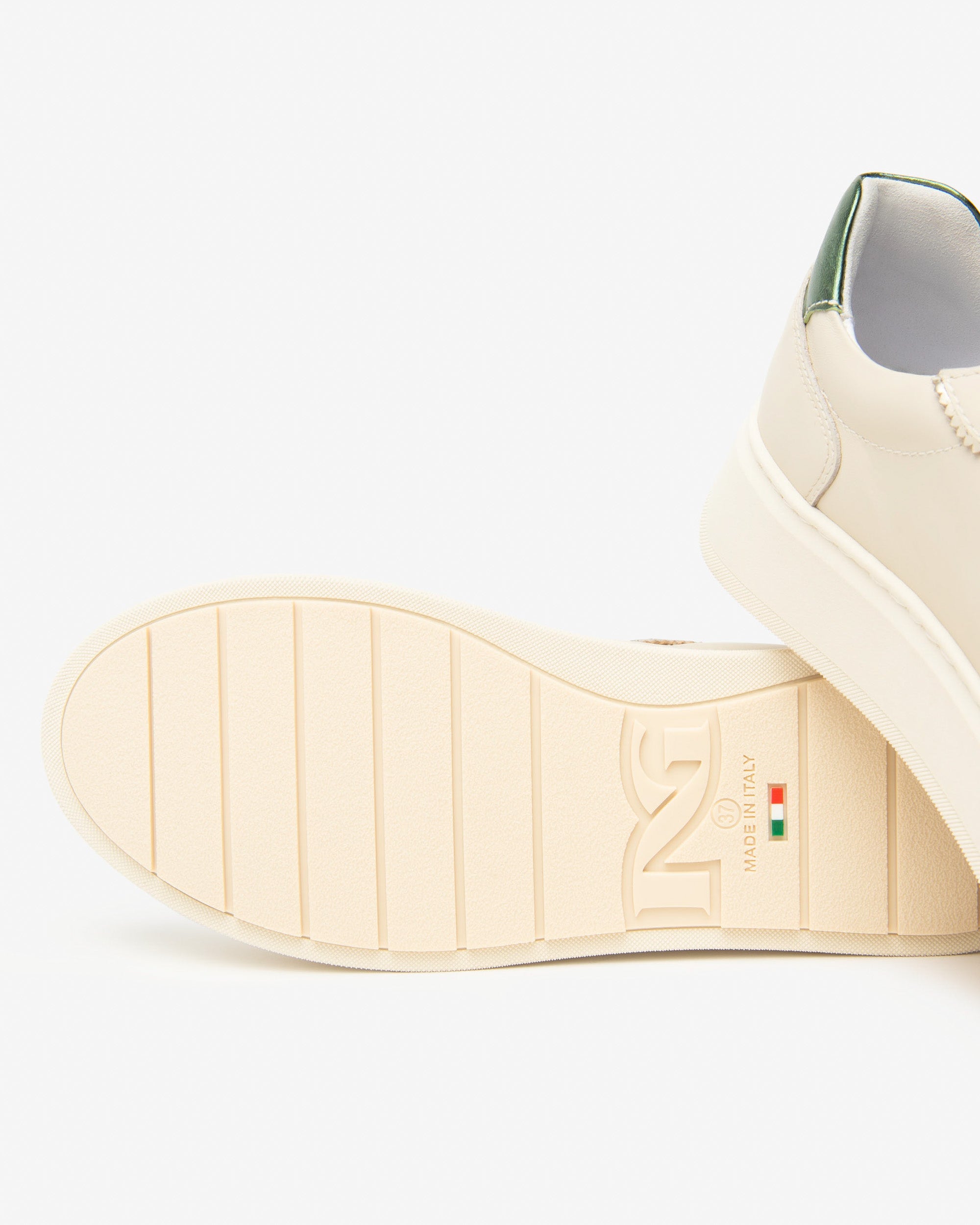 NeroGiardini Sneakers Femme Cuir et Matière Technique 38
