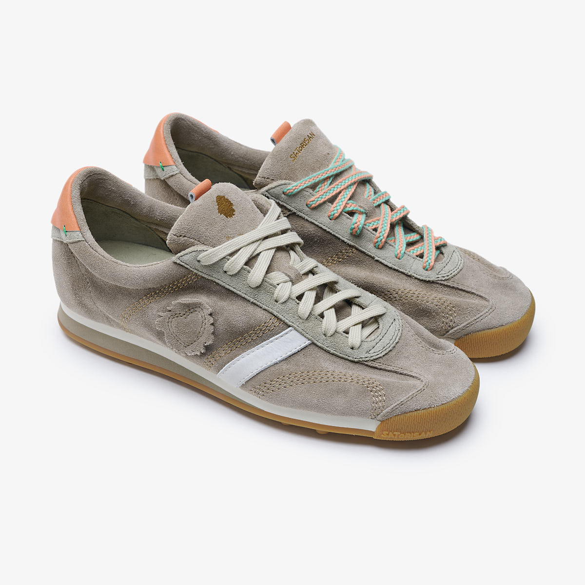 Satorisan Stardust Suede UL baskets Gravel daim