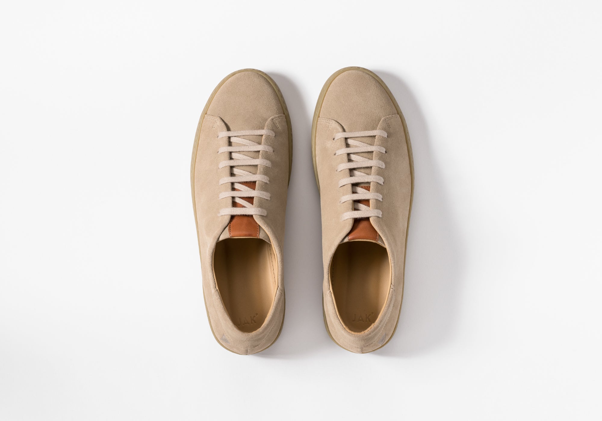JAK Legacy Mutton sneaker basse cuir daim beige