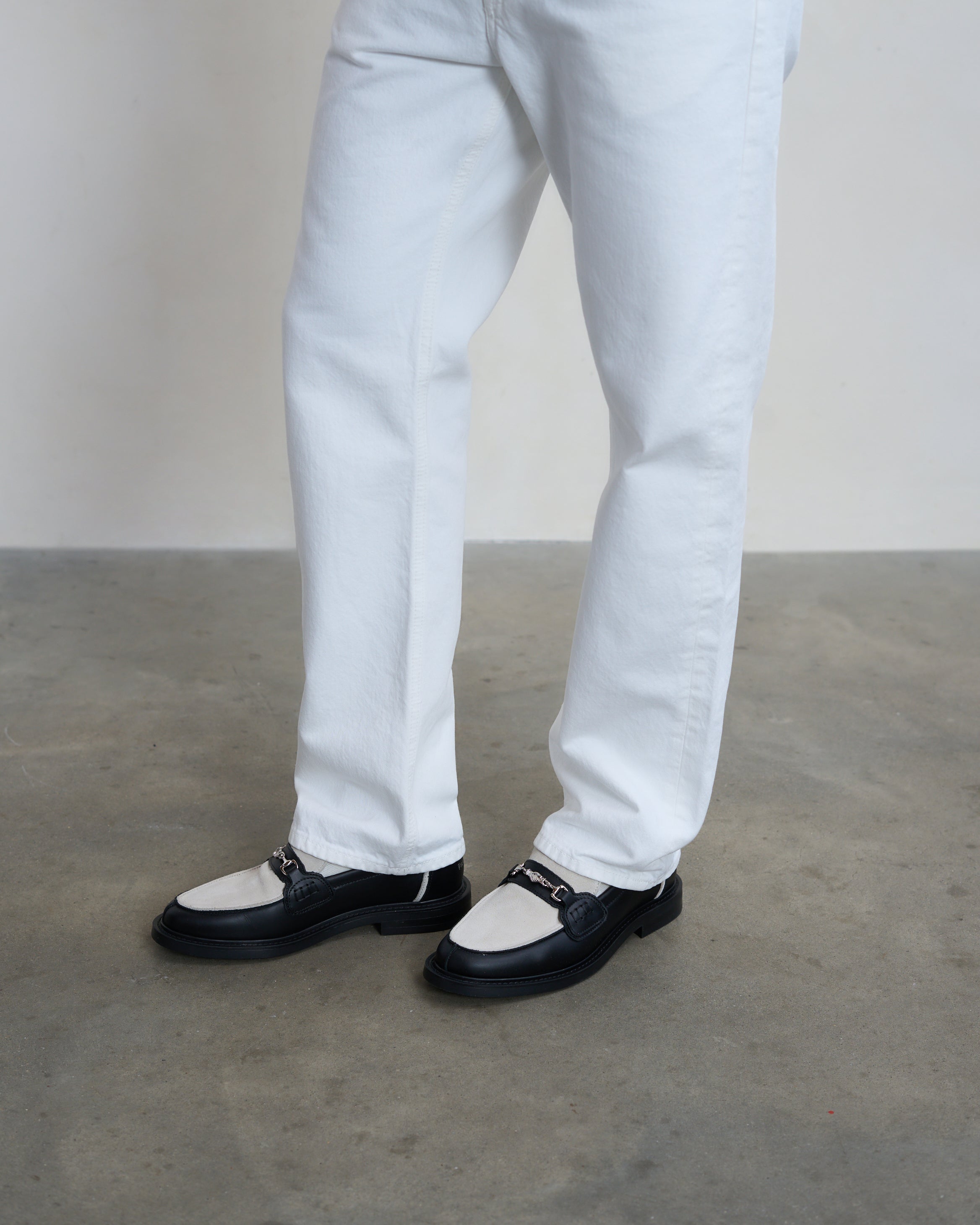 Filling Pieces Loafer Hazy mocassins blanc cassé