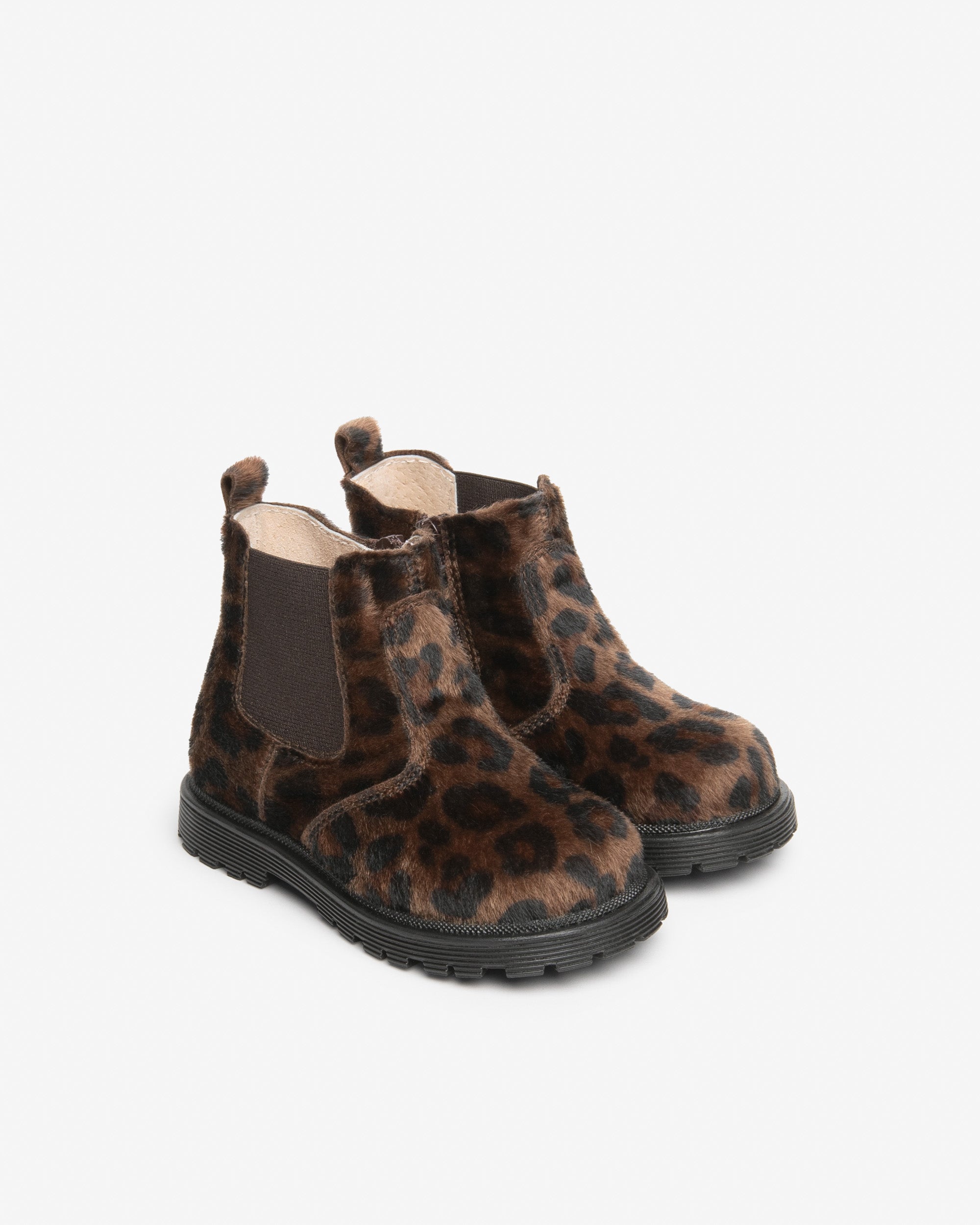 NeroGiardini Bottines Junior bottines fille chelsea animalier 22