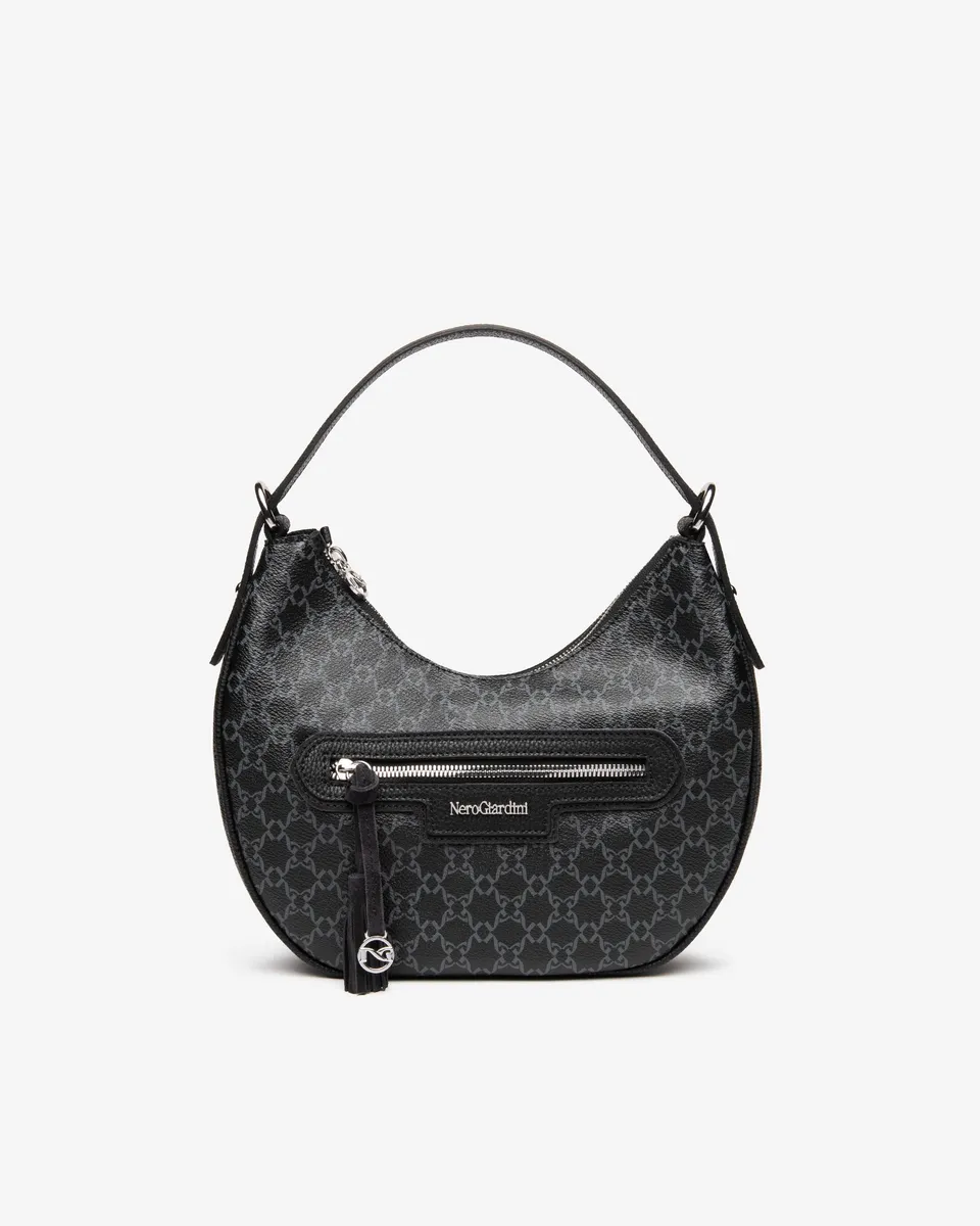 NeroGiardini Besace femme matière technique hobo