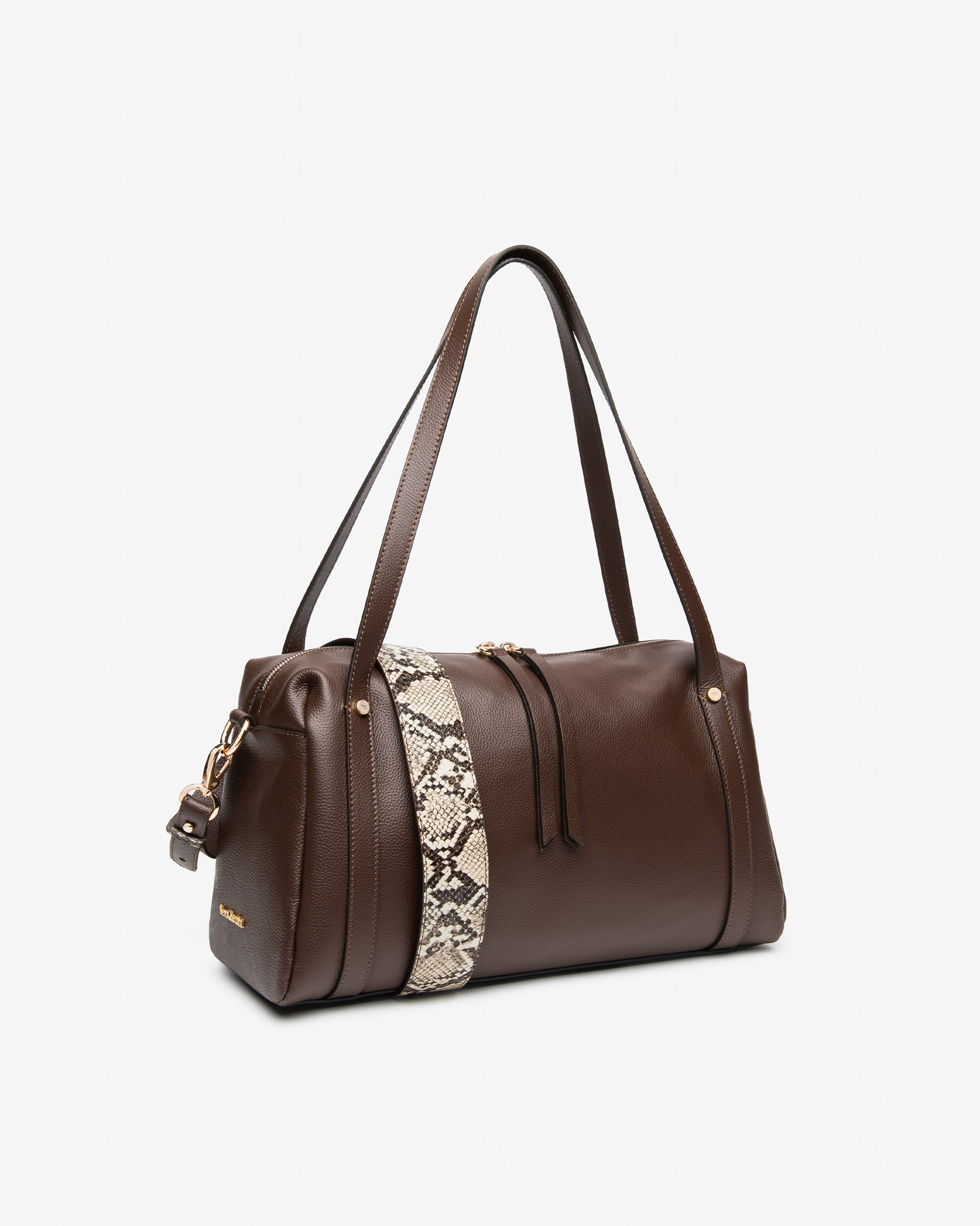 NeroGiardini Sacs Sac Bowling Cuir Femme PZ Doré