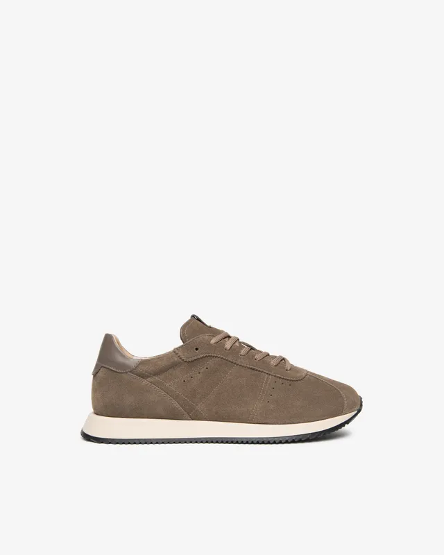 Nerogiardini Sneakers Homme Sneakers Daim Cuir Lacets
