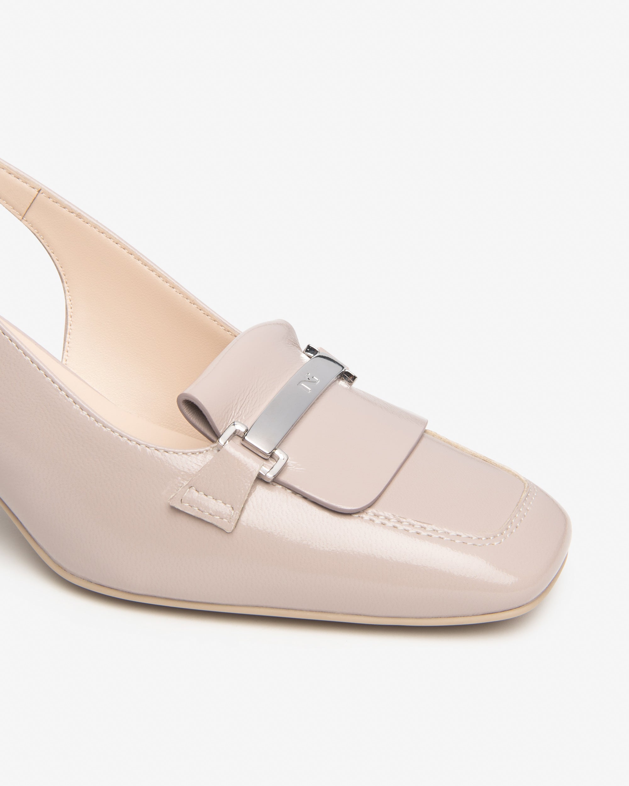 NeroGiardini Slingbacks Femme Cuir Talon Ville
