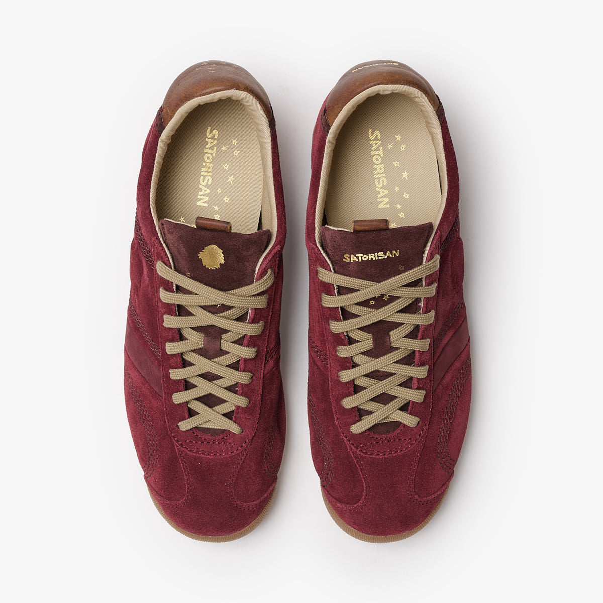 Satorisan Stardust Suede baskets Rose Wood daim