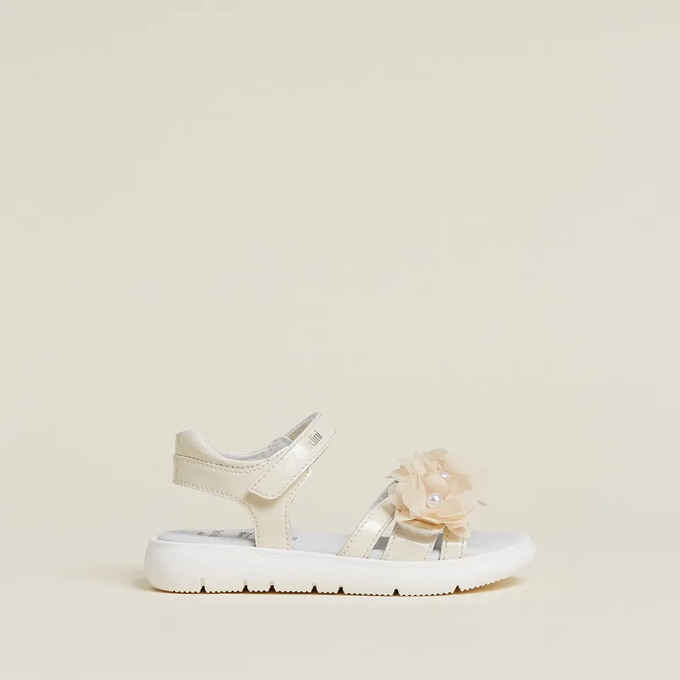 NEROGIARDINI Sandales Junior Fille Cuir Technique Été Pointure 28