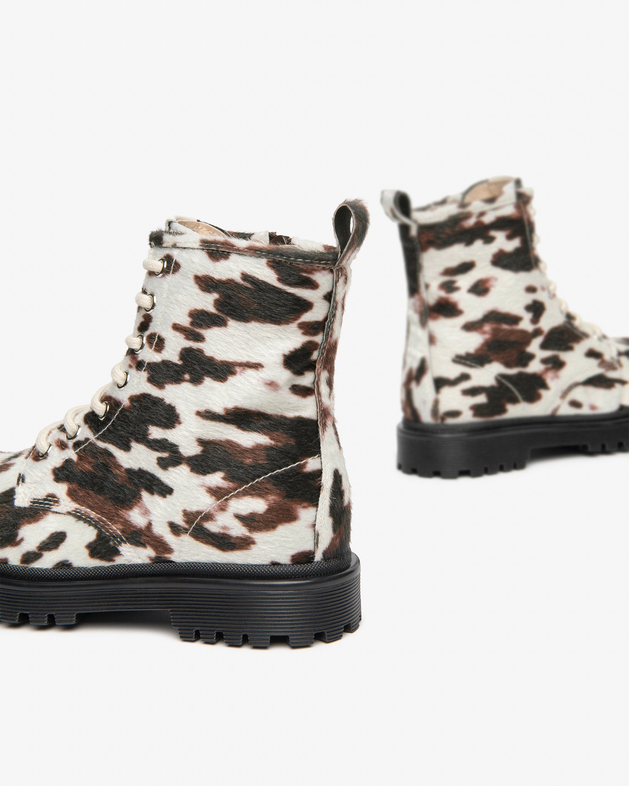 NeroGiardini Bottines boots fille motardes imprimé animal 35