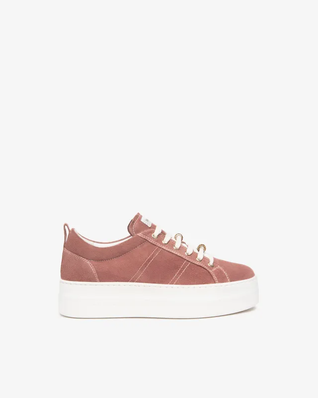 NeroGiardini Sneakers Cuir Velours Femme Confort