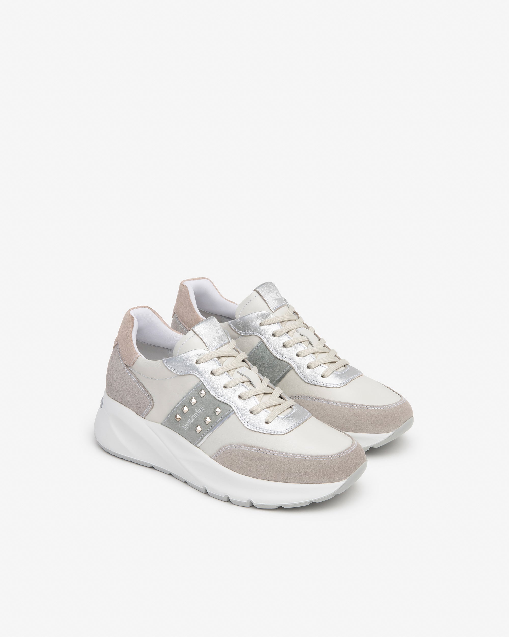 NeroGiardini Sneakers Femme Cuir Daim Été 35-41