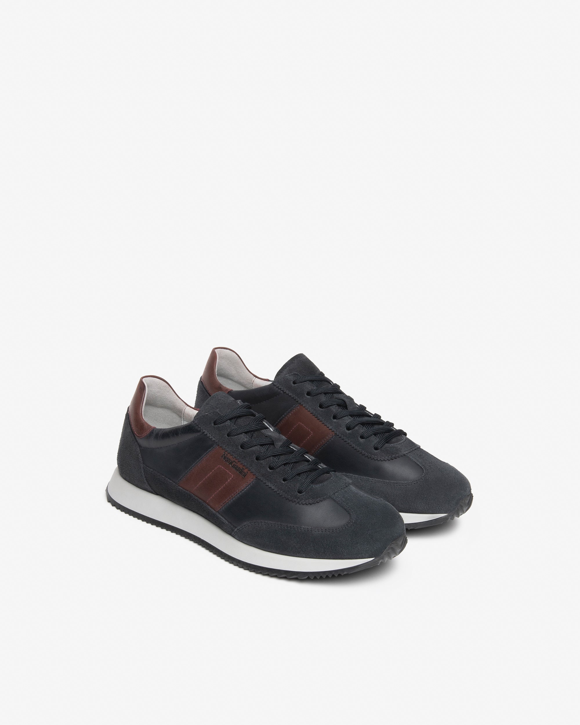 NeroGiardini Sneakers sneakers cuir homme daim logo