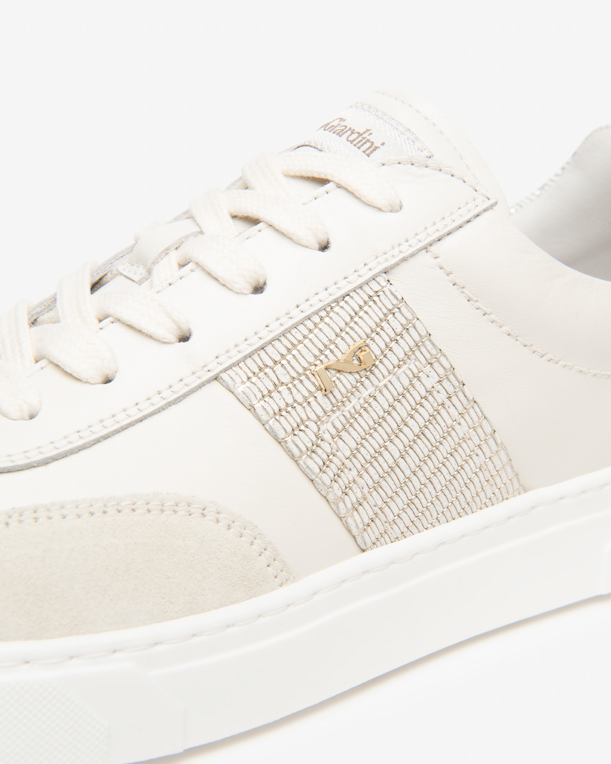 NeroGiardini Sneakers Femme Cuir Velours Confort