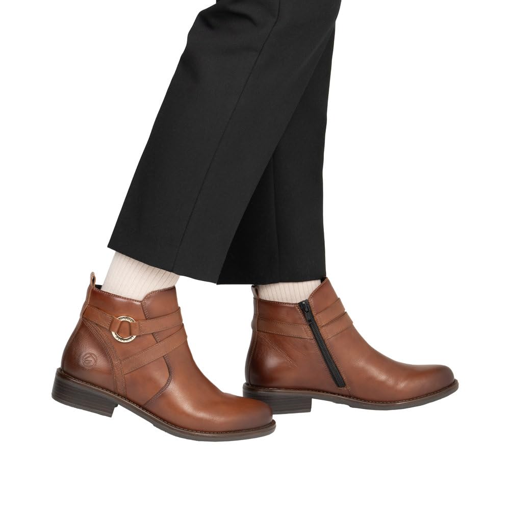 Remonte D0F77 bottines femme 39 EU marron cuir