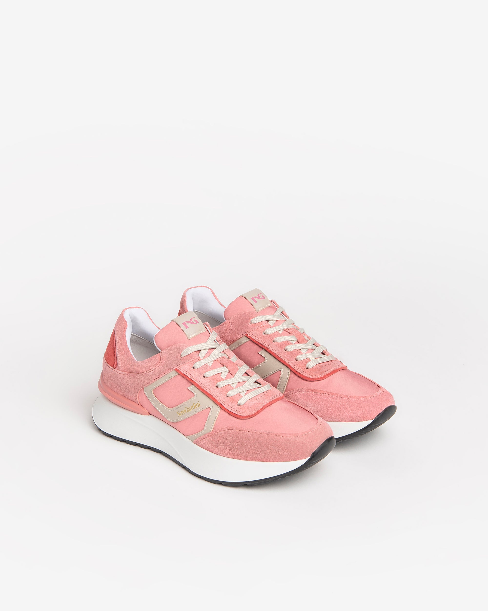 NeroGiardini Sneakers Femme Cuir Daim DryGo