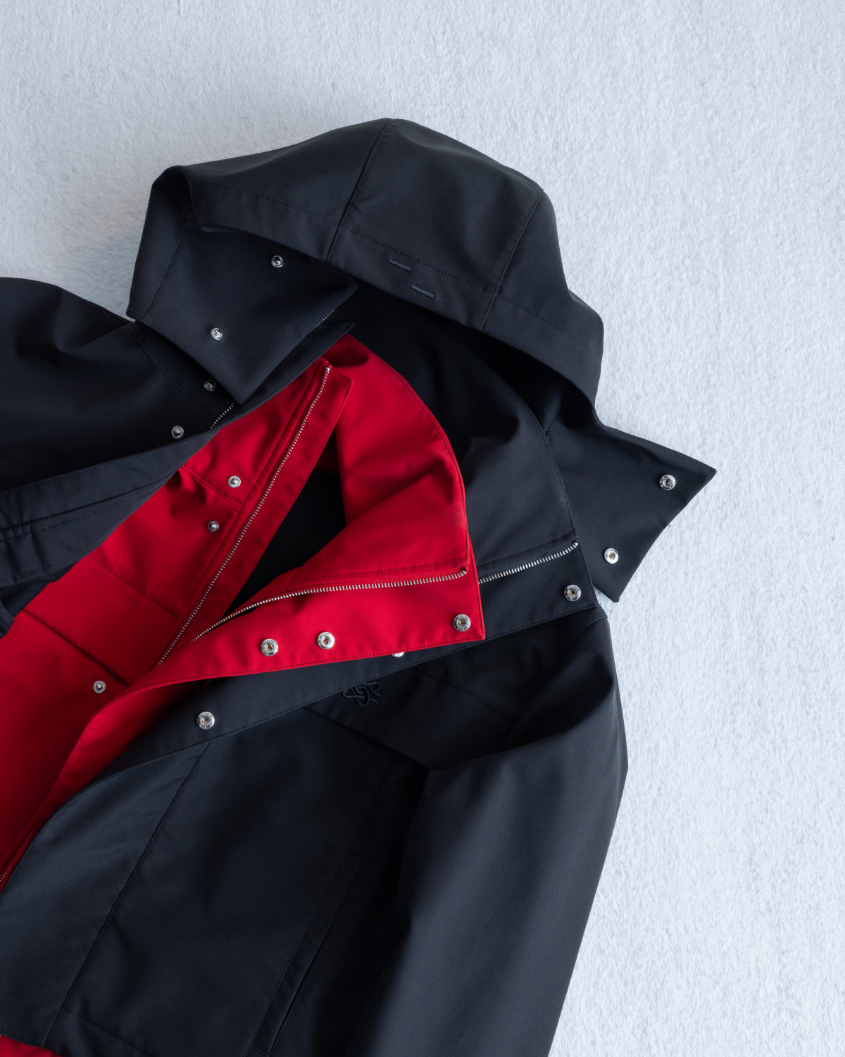 Filling Pieces Light Jacket Cropped Black veste nylon
