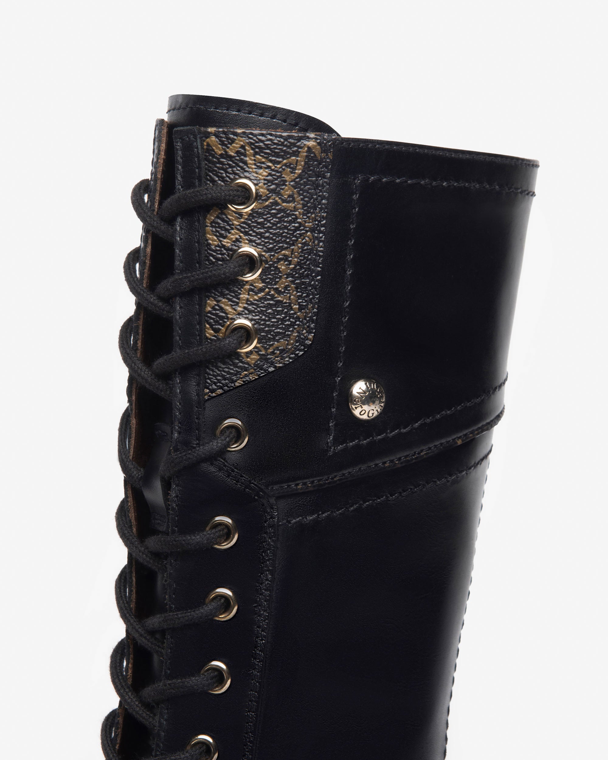 Nerogiardini Bottes Bottes Cuir Femme Détails Métal