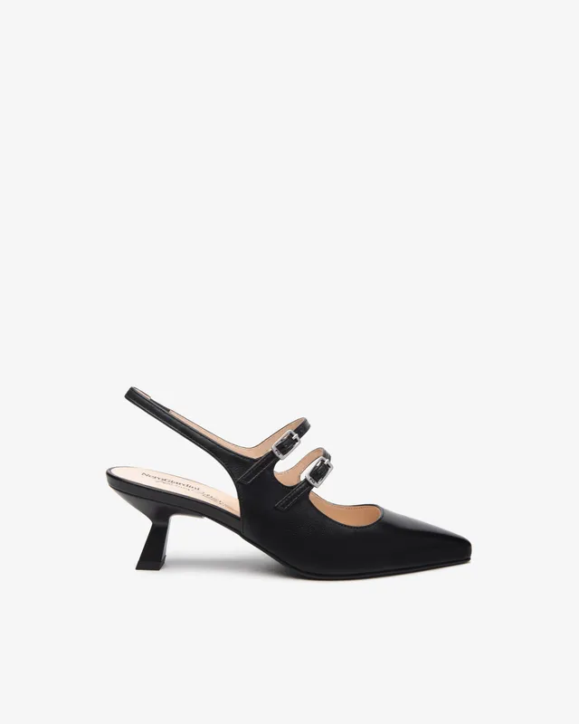 Nerogiardini Slingbacks Femme Cuir Escarpins