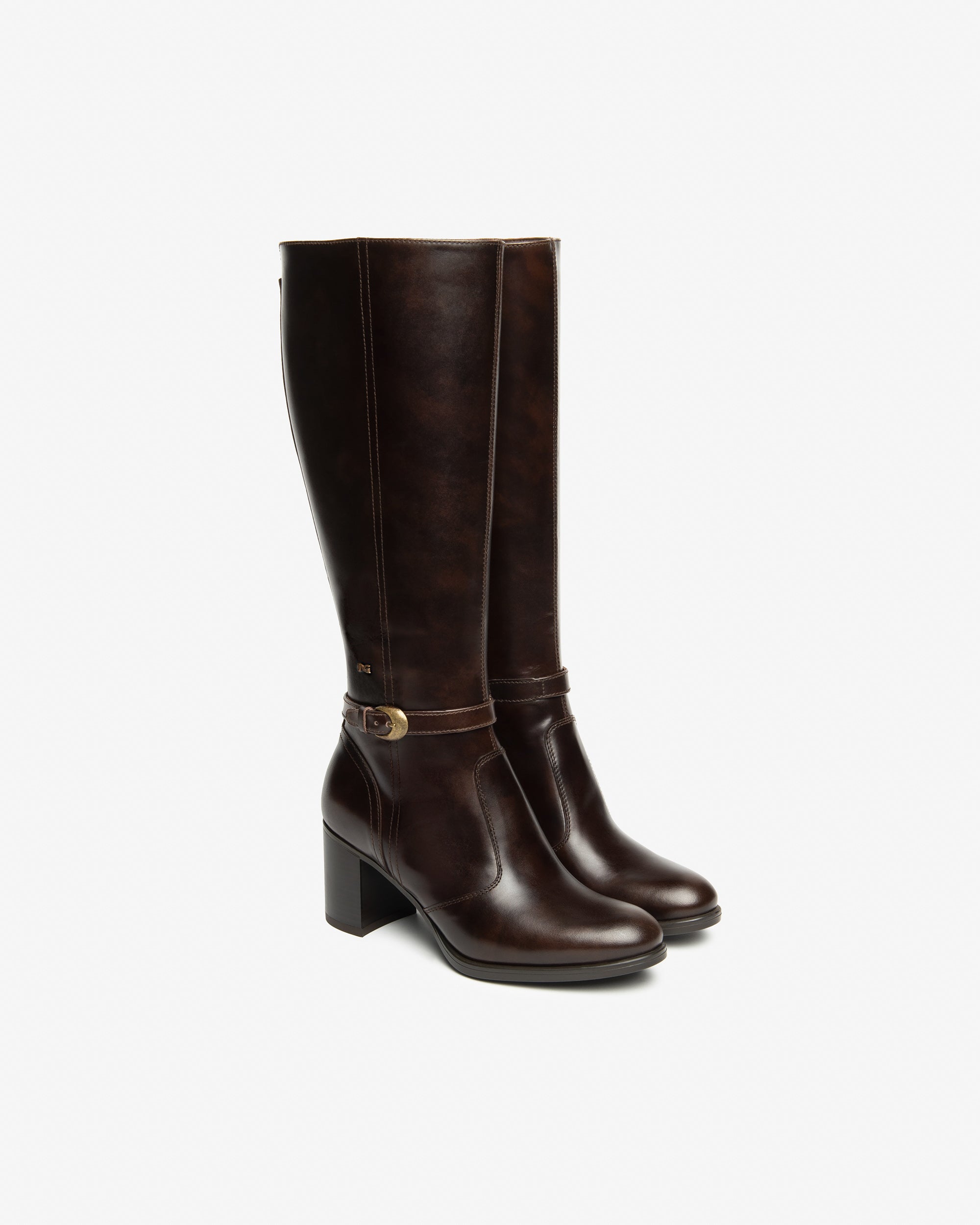 NeroGiardini Bottes Femme en Cuir Pointure 36 Confort