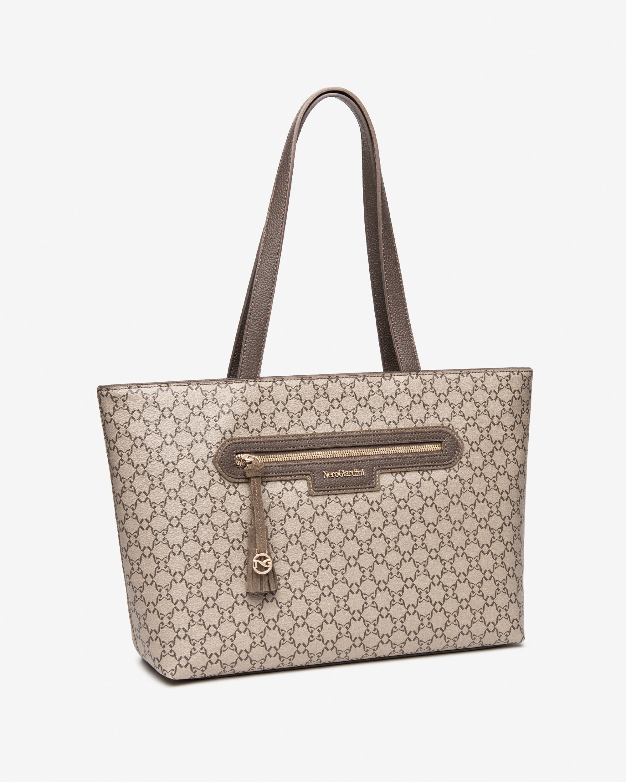NeroGiardini Tote Bag Femme Matière Technique