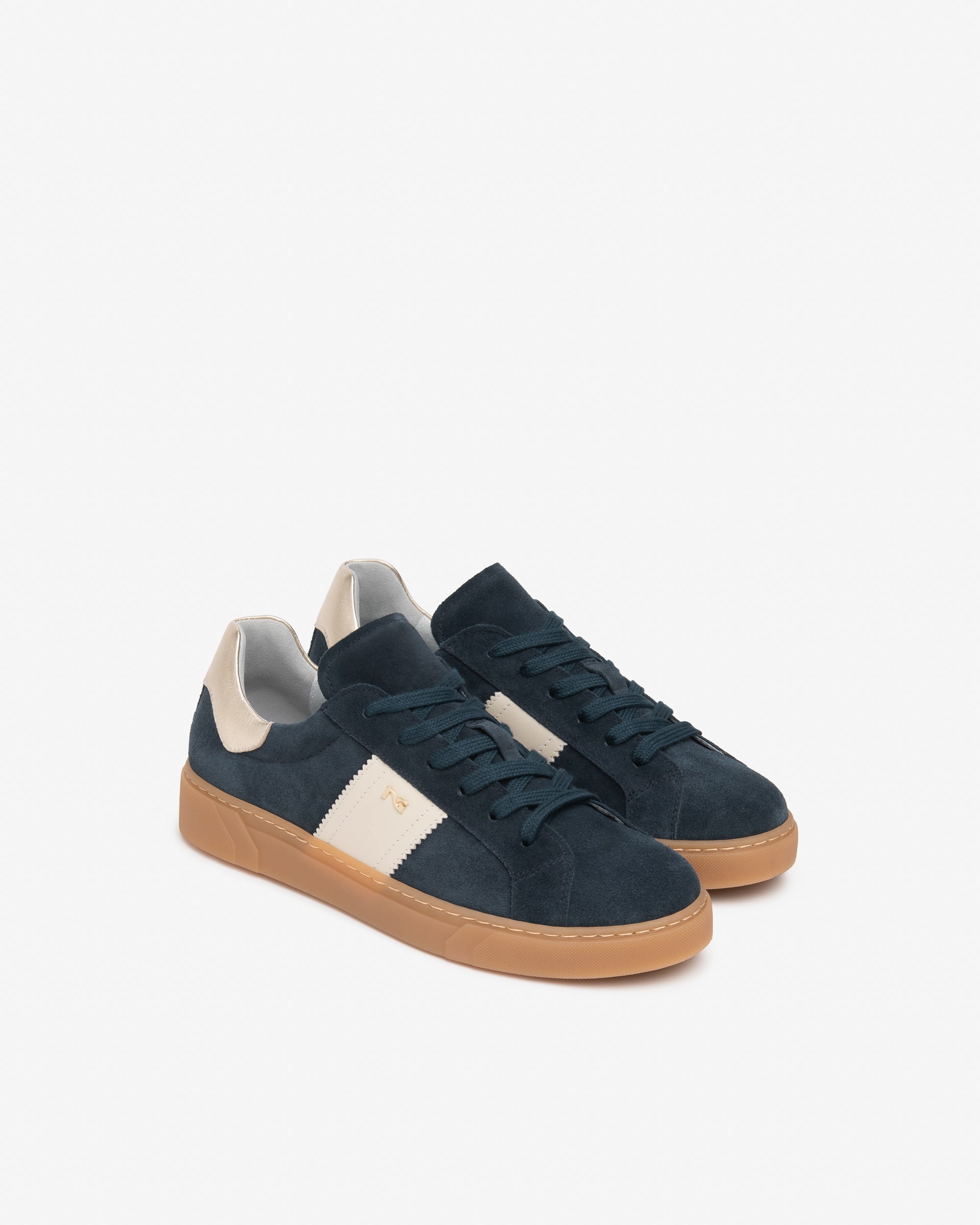 NeroGiardini Sneakers Femme Daim Cuir Lacets Hiver