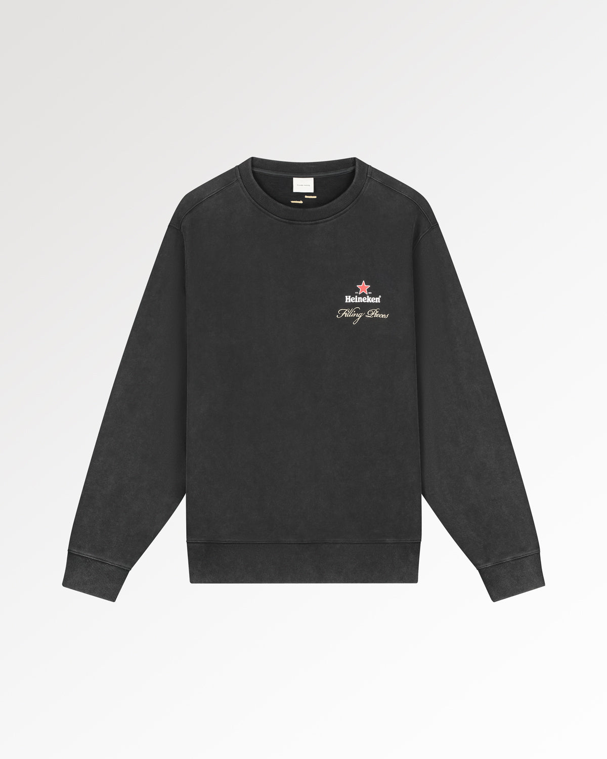 Filling Pieces Sweatshirt Heineken Cafe sweat noir vintage