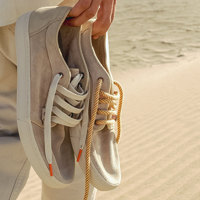 Satorisan Heisei Suede sneakers daim Sand édition limitée
