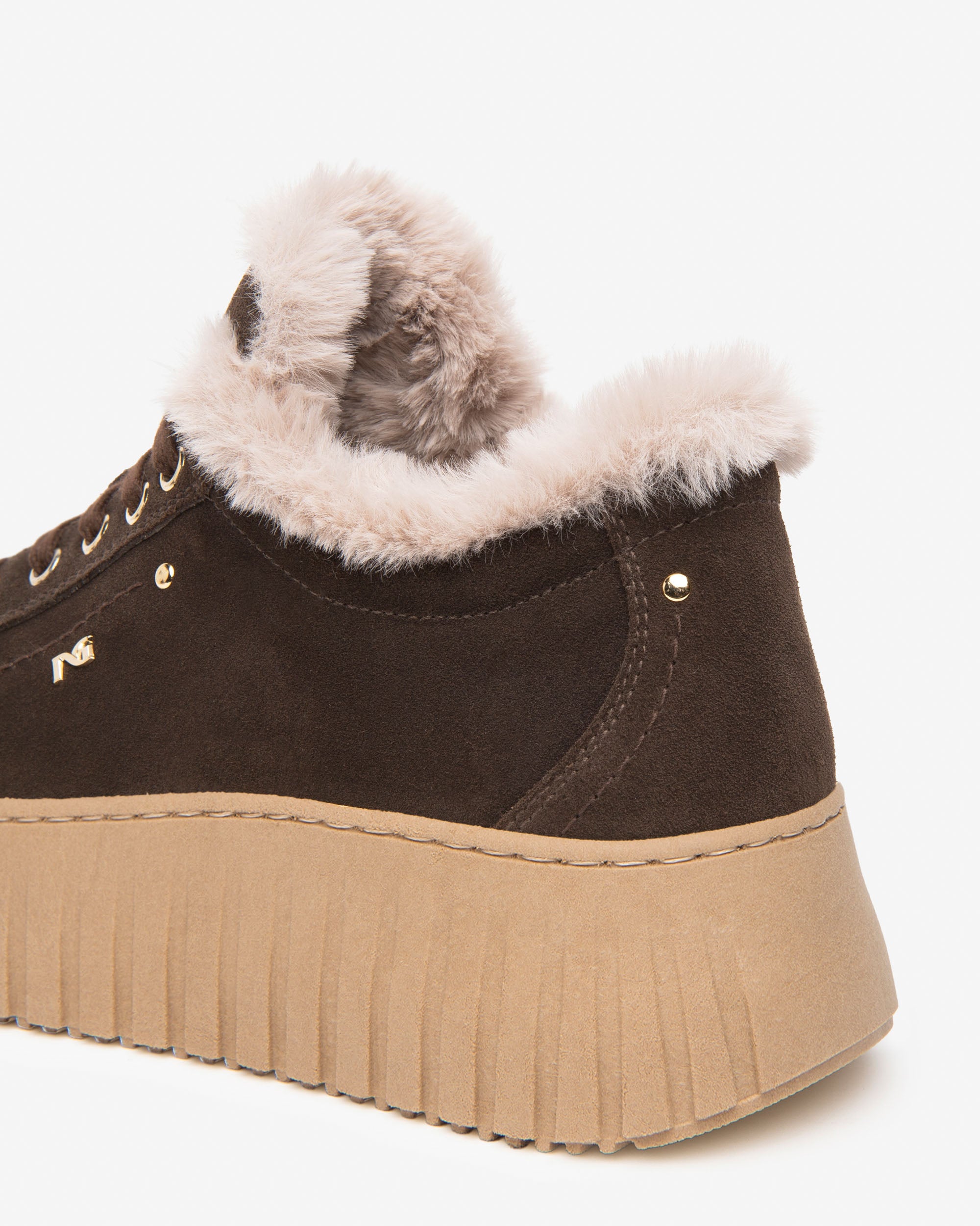 Nerogiardini Sneakers Femme Daim Plateforme 50 mm