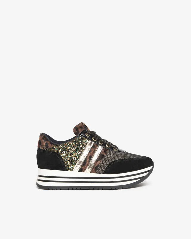 NeroGiardini Sneakers Teens Fille Velours 35 Paillettes