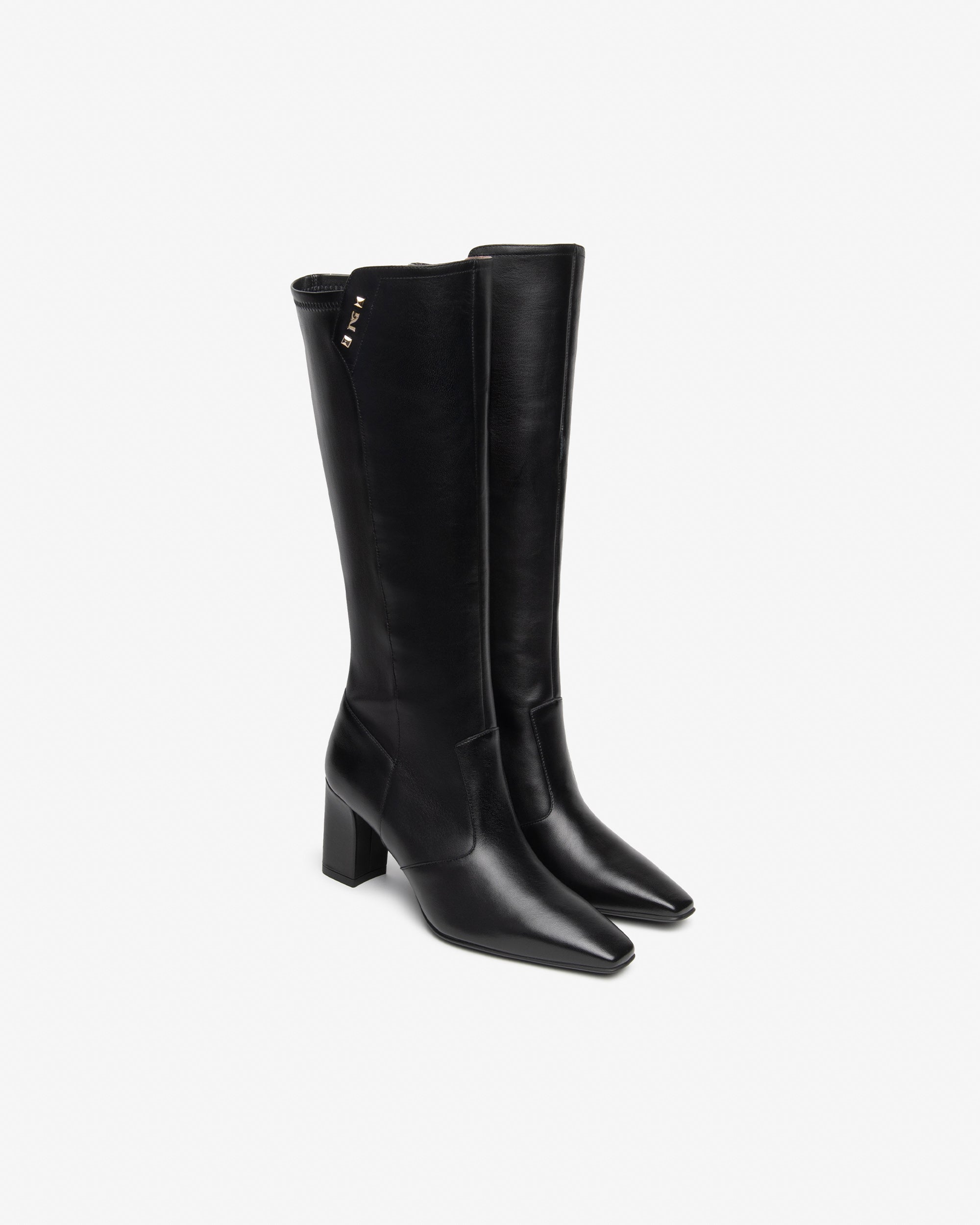 NeroGiardini Bottes Femme Cuir Talon 75 mm Pointure 38