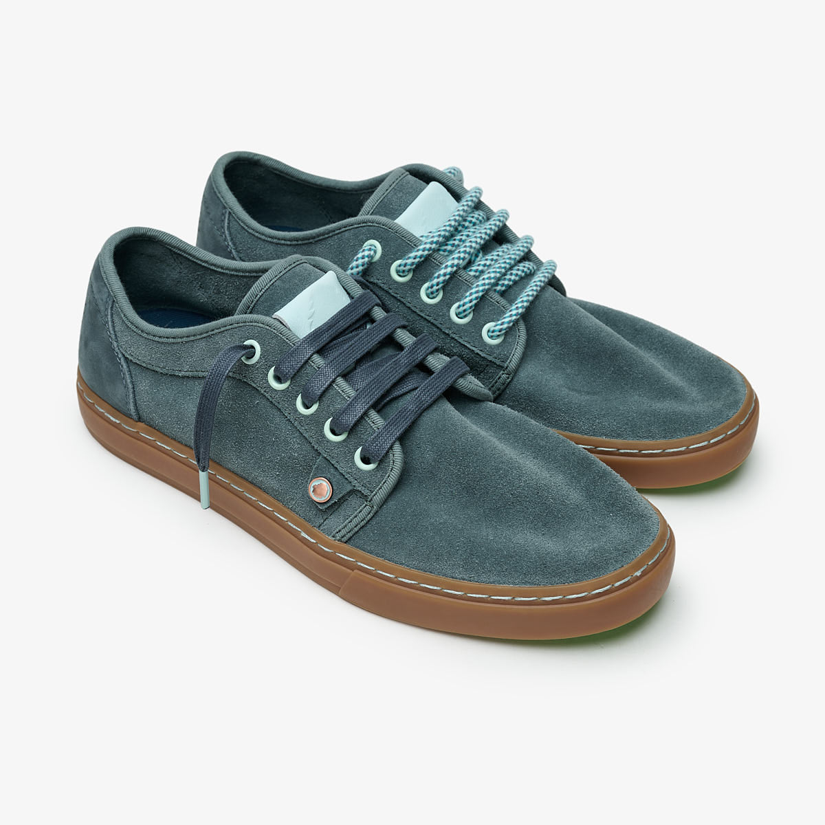 Satorisan Heisei Suede Black Sand baskets cuir unisexe