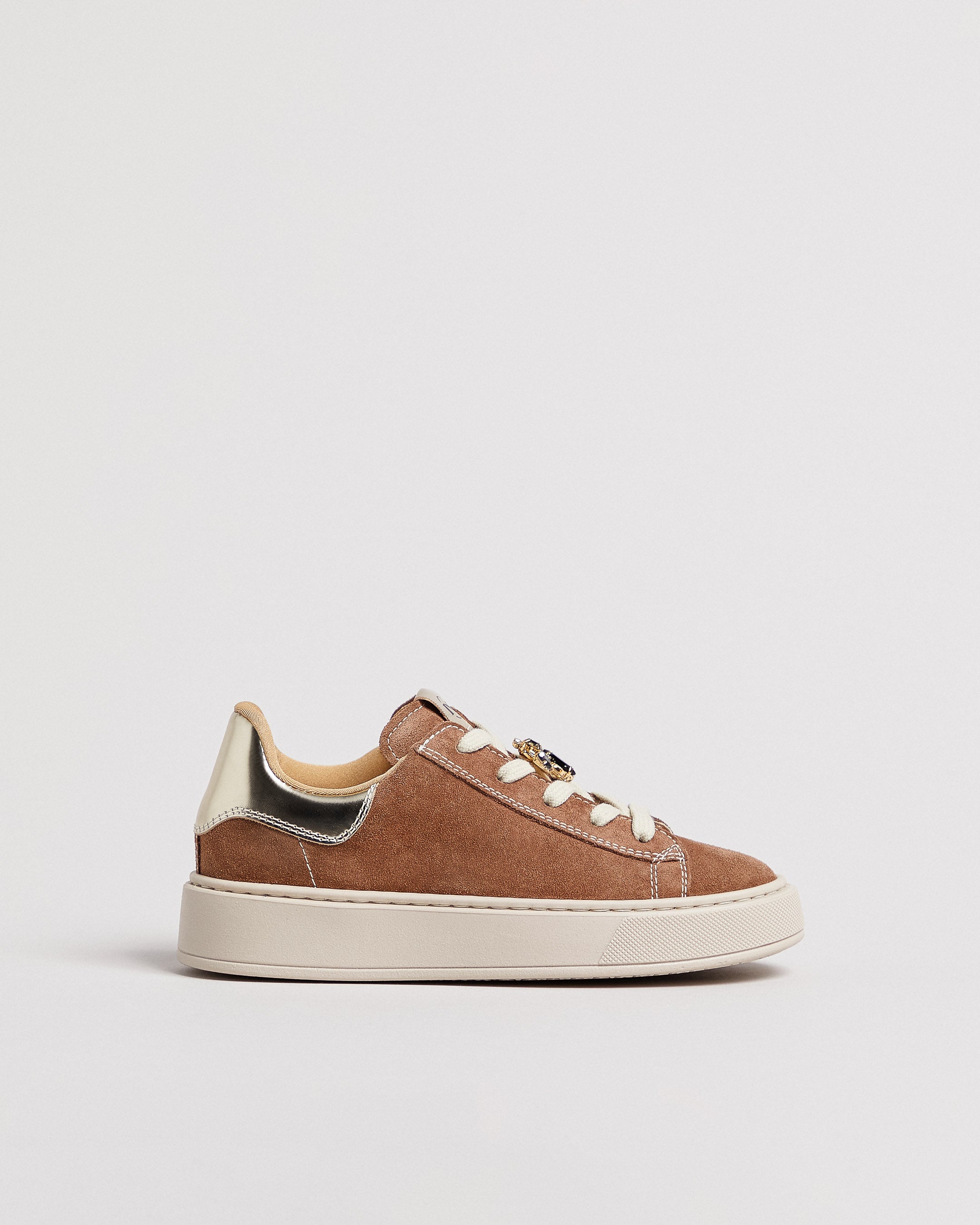 NeroGiardini Sneakers fille cuir velours 31-39